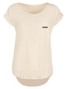 Футболка F4NT4STIC SIUUU, цвет whitesand