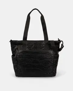 Стеганая сумка-шоппер Pepe Moll, черный