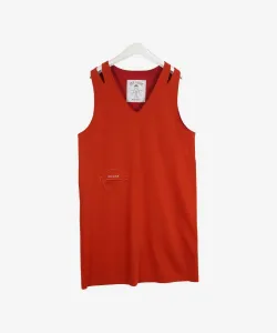 Юбка-свитер из смесовой хлопковой ткани Studio Picone, цвет Orange(030)