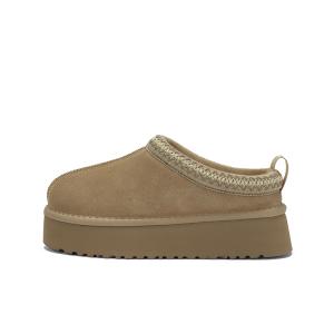 MASOOMAKE Тёплые короткие зимние сапоги женские - хаки, цвет Khaki