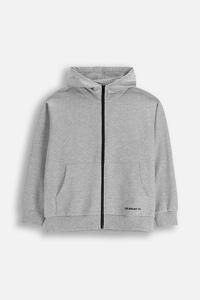 Детская хлопковая толстовка Coccodrillo, серый