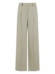 Широкие брюки-палаццо Peserico, нейтральный