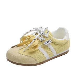 Fawn Miri Женские противоскользящие износостойкие низкие скейтерские кроссовки Yellow, цвет Yellow