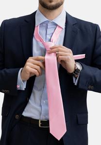 Запонки SET - Tie Massi Morino, светло-розовый