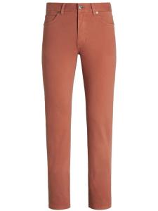 Zegna узкие джинсы, оранжевый