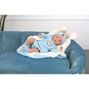 Детская кукла Guca Reborn HГctor doll, синий