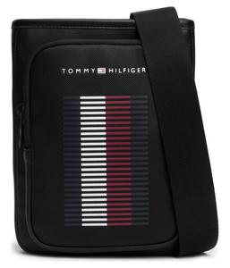 Сумка мужская Tommy Hilfiger с логотипом, черный / красный / синий / белый