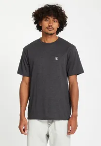 Заготовки для футболок в форме круга, базовая футболка Volcom, Heather Black