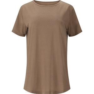 Футболка lizzy w slub s/s tee Athlecia, цвет walnut