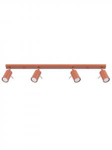 Nice Lamps Плафон ETNA 4L красная охра H 17 см