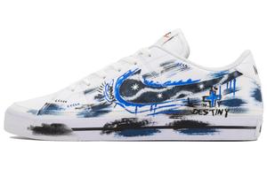 Nike Износостойкие низкие кроссовки для скейтбординга Court Legacy унисекс, белые, синие, черные