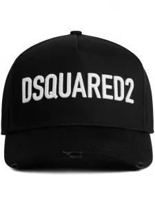 Кепка с вышитым логотипом DSQUARED2, черный