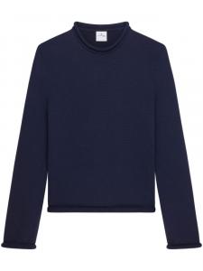 Courrèges свитер тонкой вязки, синий