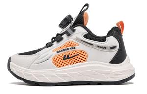 Warrior Low-Top Детские Беговые Кроссовки, Бежевый/Зеленый