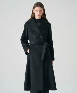 Кашемировое платье-тренч Anayi, цвет Black (95)