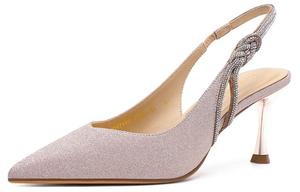 HARSON Тонкие каблуки на шпильке 7,8 см женские — светлый шампань, цвет Light Champagne