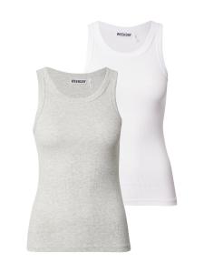 Топ WEEKDAY, Grey/White