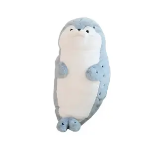 Плюшевая кукла из коллекции Seal And Otter высотой 40см/70см Tak Bebe, синий