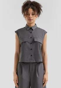 Жилет свободного кроя weste Qs, Anthrazit