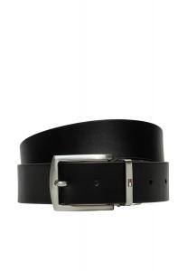 Ремень Tommy Hilfiger мужской широкий, черный