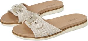 Сандалии Dr. Scholl's Nice Iconic Flat Sandal, цвет Light Gold Fabric