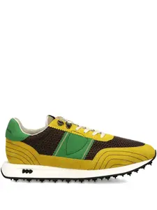 Сетчатые кроссовки со вставками Philippe Model Paris, желтый