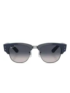 Солнцезащитные очки Mega Clubmaster в квадратной оправе Ray-Ban, синий