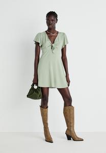 Повседневное платье Nani Pepe Jeans, стираный зеленый
