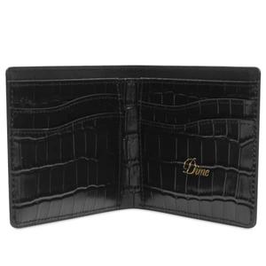 Складной кошелек Croc Dime, черный