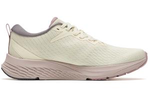 Кроссовки женские с низким верхом, светло-бежевые / песчано-серые / фиолетовые таро Anta