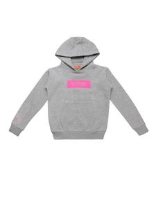 Smiler. Веселая толстовка с капюшоном серого цвета