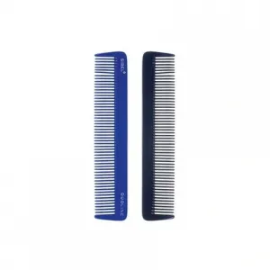 8025014 Ацетатная расческа синяя 19 см Sibel