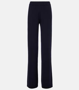 Шерстяные брюки прямого кроя с кашемиром Jardin des Orangers, 255-14