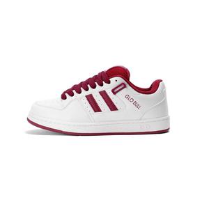 Кроссовки GLO BULL Skateboarding Shoes Unisex Low-top Red, бежевый/красный