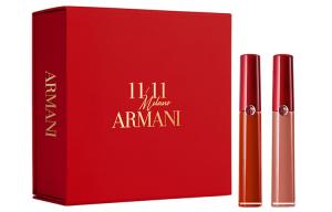 GIORGIO ARMANI Набор макияжа Redtube Lip Love подарочная коробка Velour Matte 2 шт упаковка
