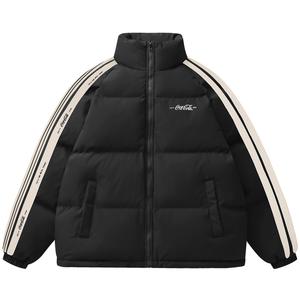 Пуховик Unisex Coca-Cola, Темно-серый (Утепленный)