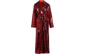 Плащ Adidas Originals Ivy Park x Sequin Duster, красный