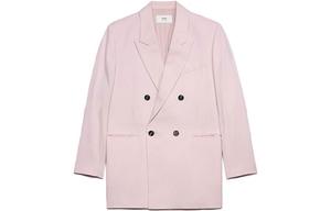 Ами Париз Двубортный Приталенный Блейзер AMIPARIS, Розовый