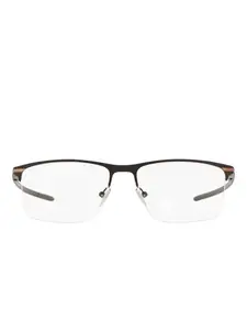 Очки Tie Bar в полуободковой оправе Oakley, черный