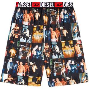 Шорты с принтом Tom Of Finland Foundation DIESEL, черный