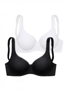 Бюстгальтер на косточках PETITE FLEUR, цвет weiß + schwarz