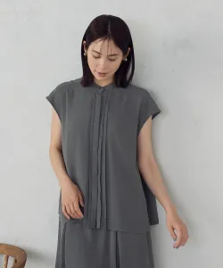 Блузка со складками на спине Comme Ca Ism, цвет Khaki