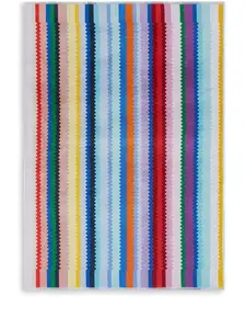 Большое полотенце Cecil с узором зигзаг Missoni Home, синий