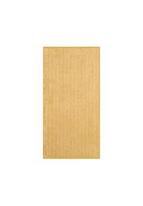Двухцветные полосатые полотенца 480 gold - 53 Cawö