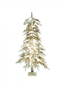 Beliani Декоративный светодиодный светильник HASSLAN бело-зеленого цвета - (Ш) 80 x (В) 125 x (Д) 80 см