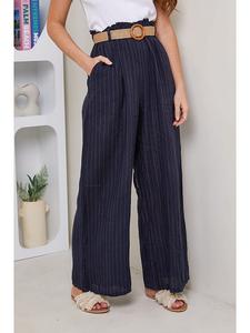 Тканевые брюки Rodier Lin, темно-синий