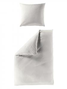 Постельное белье из сатина Мако, цвет: чистое серебро JACK, 240x220 (2x 80x80 см)