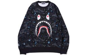 Свитшот Shark Series для мужчин A Bathing Ape, черный