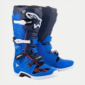ALPINESTARS PROTECTS Xingt7 внедорожные мотоциклетные ботинки для гонок и трейла, мужские синие 7058, размер 43