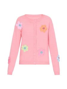 Спортивная куртка Swirly Cardigan, розовый